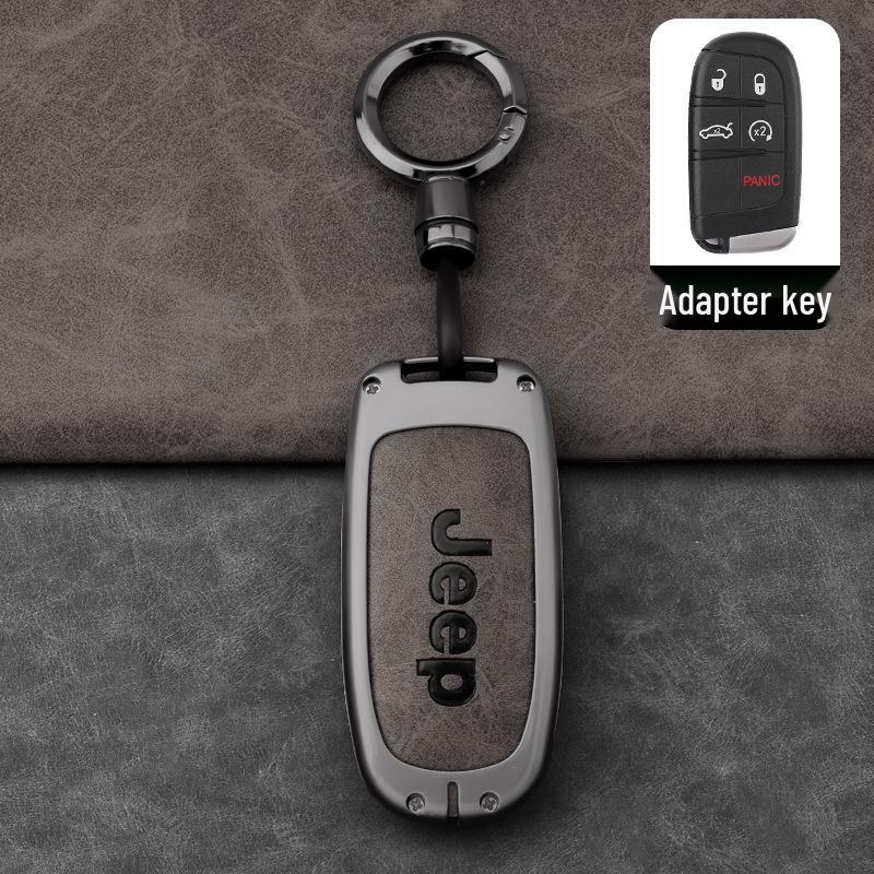 Compatible Key Cover for Jeep Compass, Grand Cherokee, Renegade, and Commander.