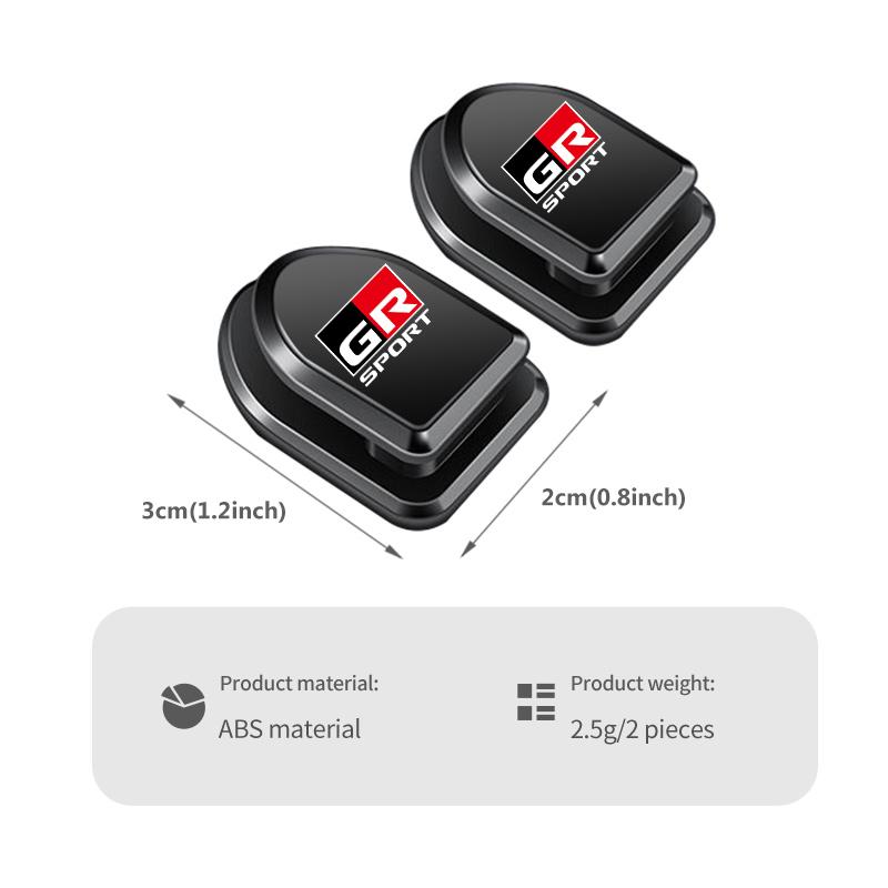 Car Hanging Hook Adhesive Clip Car Home Wall Key Clothes Rack Storage Accessories For S4 Supra Aygo Prado RAV4 Hilux Yaris JH4