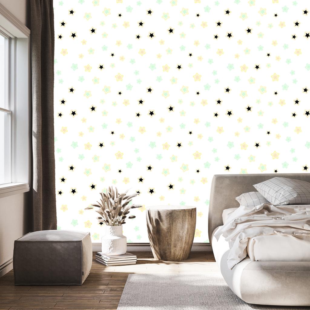 Stars Wallpaper for Living Room and Bedroom 50x1000