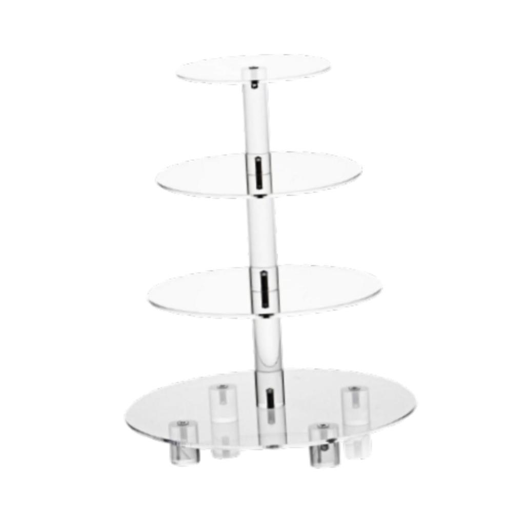 Footwear Cupcake Dessert Screen Tiered Platter for Stable Cupcake Hinter