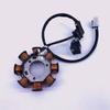 Lica Magnetic Steel Flywheel & Stator Coil for QS125T-2 / QS100T Motorcycles
