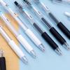6Pcs Retractable Gel Pens 0.5mm Fine Nib Pen Smooth Writing Pen for Exams Students Fast-Drying Ink No-Skip School Office Supplies