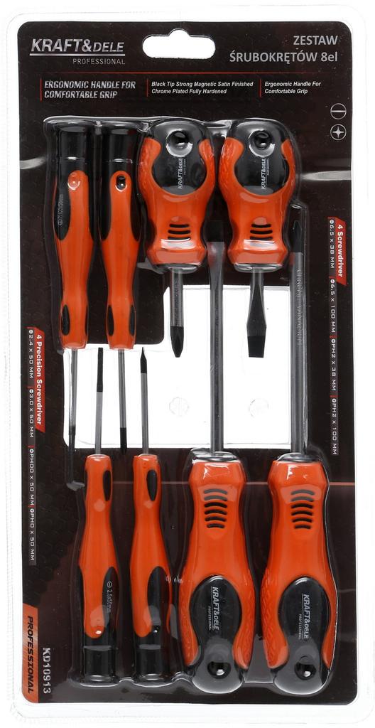 KD10913 8-piece Screwdriver Set
