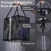 Portable Tote Shower Basket Waterproofbag With Handle Large Capacity Toiletry Bag Organizer Unisex