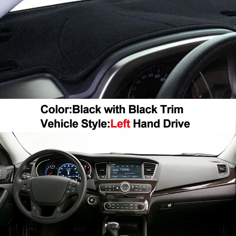 Car Dashboard Cover For Kia Cadenza K7 2010 2011 2012 2013 2014 2015 2016 Dash Mat  Pad Carpet Dashmat Sun Shade Pad Car Styling