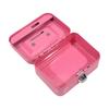 Mini Money Safe Box Key Money Holder Metal Storage Case Small Security Lock Box with Key Kids Portable Lockable Coin Boxes