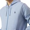 Polo Ralph Lauren Reversible Knit Hoodie With Kangaroo Pocket And Embroidered Logo Cardigan Sweatshirt Men Sweatshirt Blue 710883329-041