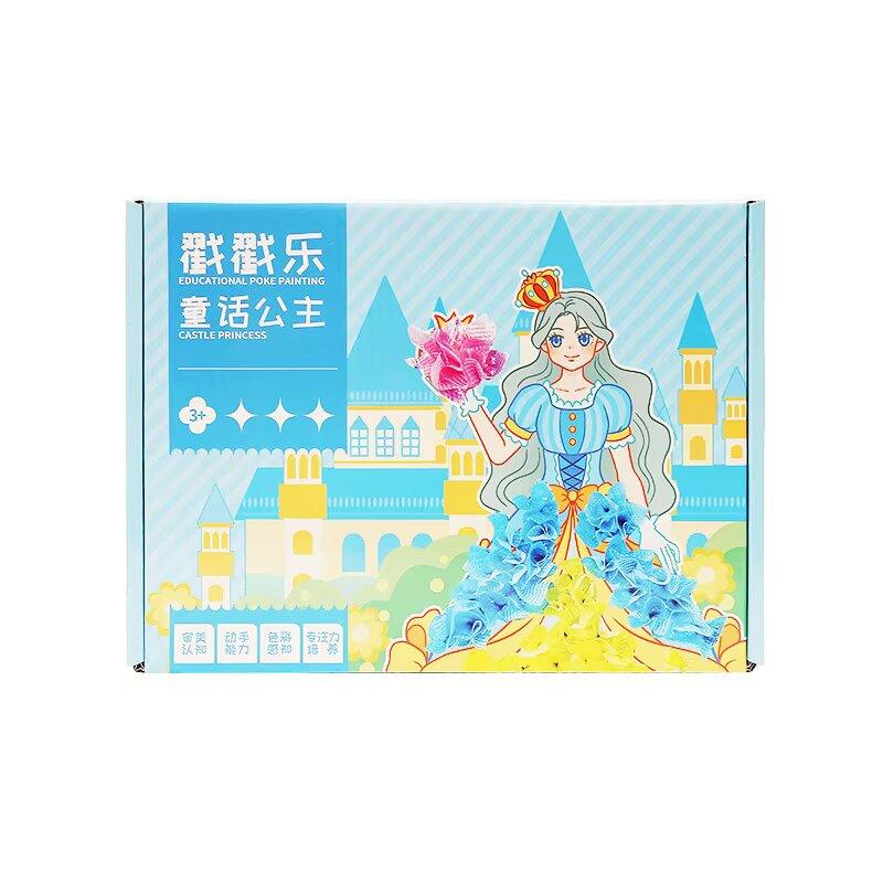 DIY Ручная Раскраска Наклейка Пазл Мультяшная Замена Рисование Игрушка Креативные Образовательные Игрушки Для Детей Девочек