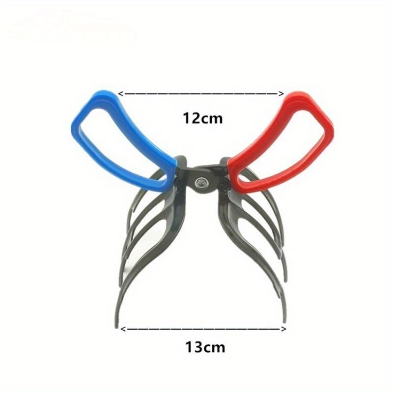 1pc Fish Gripper Fish Grabber Tool Metal FishGrippers for Fishing 3 Claw Fish Grips Anti-SlipFishing Pliers Gripper Control Clamp Claw FishPliers