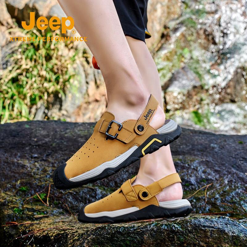 JEEP Men s Outdoor Breathable Hiking Sandals M
