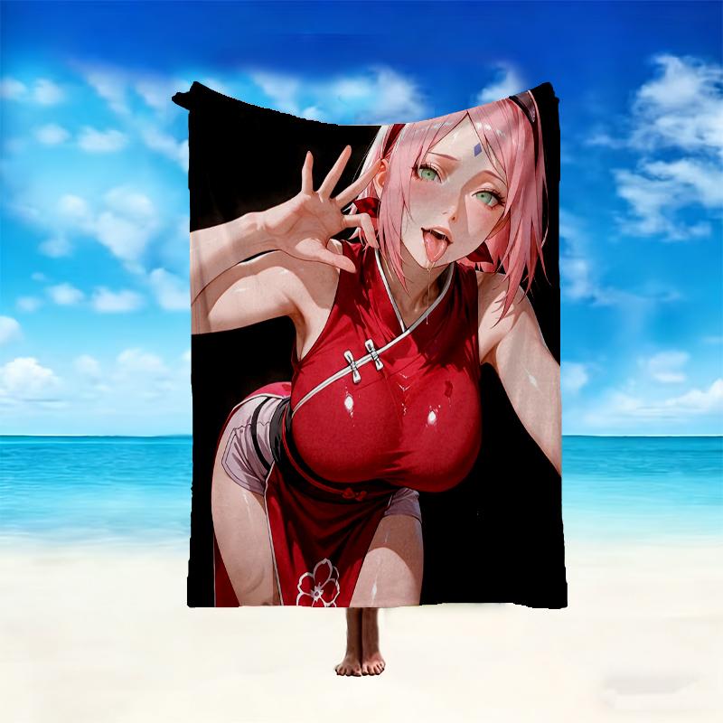 1pc Snug Naruto Blanket, Lightweight & Durable Print Blanket, Perfect for Home, Couch, Bed, Picnic, Travel, Office