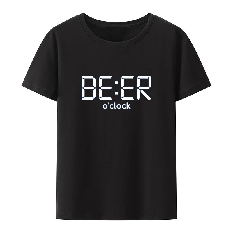 The Beers Graphic Printed Funny Tee T Shirt for Men Clothing Comfortable Breathable T-shirts Camisetas Camisa Loose Novelty Cool
