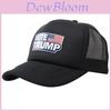 Presidential Vote Trump Election Retro Summer Truck Adult Net Hats Cap Unisex