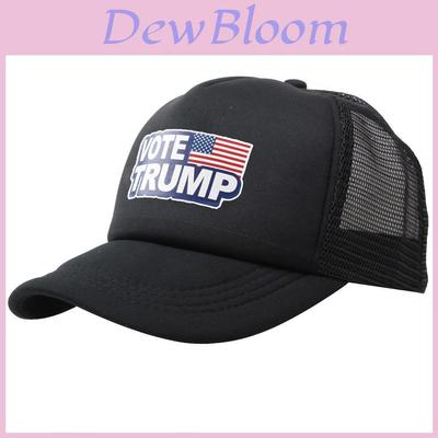 Głosowanie Prezydenckie Wybory Trumpa Retro Letnia Ciężarówka Kapelusze z Siatką dla Dorosłych Czapka Unisex