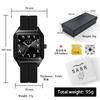 Watch Women'S Light Luxury Niche Fashion Watch Calendar Versatile Waterproof Men'S And Women'S Quartz Watch