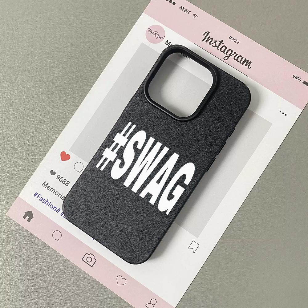 

SWAG Чехол для телефона на английском языке Подходит для IPhone 17 Pro Max Air 16 15 Plus 14 13 12 11 Чехол-обложка Funda Для IPhone 16 15 14 Plus Чехол iphone 11 Pro