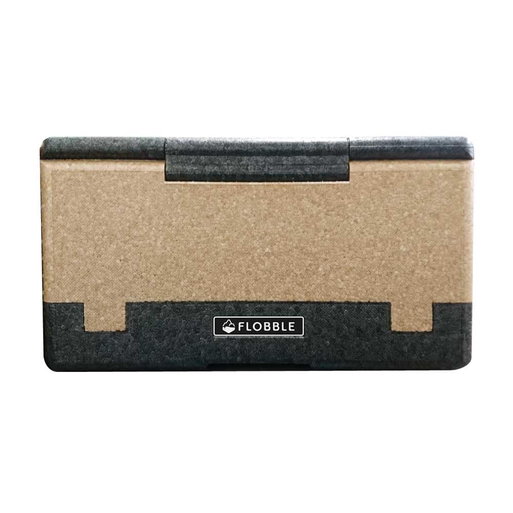 Folding Cooler Box 31L Foamed Polypropylene Brown 25900310 FLOBBLE