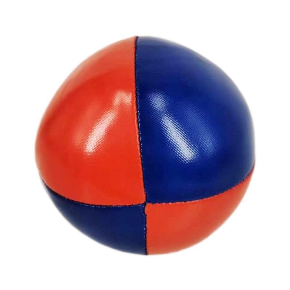 PU Leather Juggling Ball With 4 Panel Design Circus Ball Clown Juggle Ball Kids and Adults
