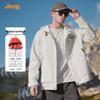 JEEP Men's 2025 Autumn/Winter Windproof Hooded Shell Jacket