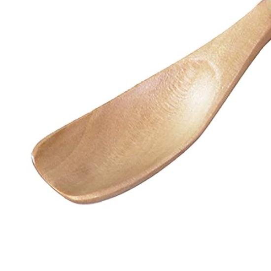 Osaka Choseido Wooden Coffee Set of Natural Wood Spoons, Small, 13.6cm Length, 3,
