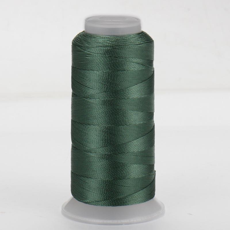 Czerwony pleciony sznurek 0,8 mm 18-żyłowy do nawlekania koralików, węzłów chińskich, frędzli, owijania drutem i bransoletek DIY.