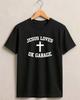 Camiseta Jesús Ama el UK Garage, Divertida Camiseta Unisex Regalo para Amante de la Música Rave Cristiana