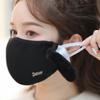 Cotton Earmuffs Mask Thermal Half Face Mask Creative Winter Mask  Outdoor