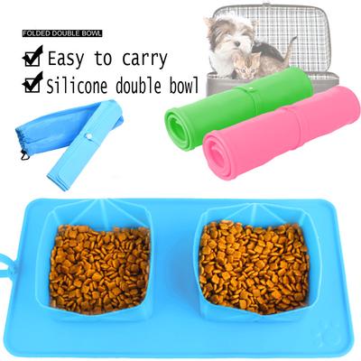 roller bowl dog bowl