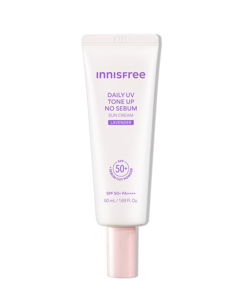 Codzienny krem przeciwsłoneczny UV Tone-Up No-Sebum Lawendowy (2 kawałki)