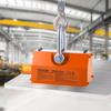 Magnetic Lid Lifter Dolly, 600 kg Pulling Capacity, Steel Dolly with Heavy Duty Magnet Lift and 2 Wheels, Adjustable Handle, N42 Neodymium, Foldable