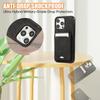 For iPhone 15 Pro Case Card Holder Kickstand Leather + TPU Phone Cover with Shoulder Strap