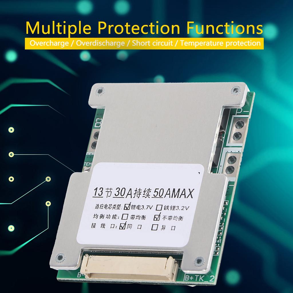 30A Lithium Battery PCB Board with Intelligent Cell Management IC for Safe Charging and Functions, Lithium Battery PCB Board with
