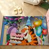 Cartoon W-Winnie The P-Pooh-S Carpet Bathroom Anti-slip Door Mat Home Decoration Mat Entrance Door Mat Scratch-resistant Door