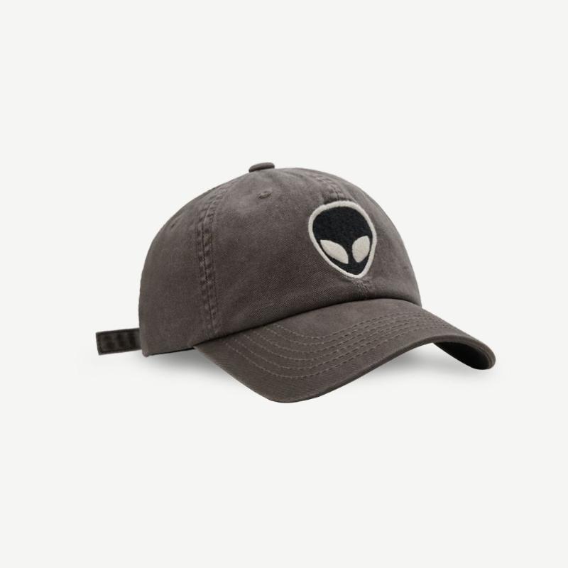 Cartoon Embroidered Baseball Cap Summer Street Trend Hip-hop Baseball Cap Women Korean Style Soft Top Wide-brimmed Couple Peaked Cap