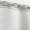 Paire de Voilages "Duetto" 60x90cm Gris &amp; Blanc