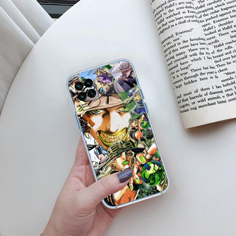 RP41 JoJos Bizarre Adventure Phone Case for Motorola Moto G40 G04 G05 One Ace Action  Fusion + Plus Hyper Macro Vision Zoom