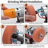 Belt Sander Electric Sander Benches Grinder Sanding Polishing Grinding Machine Adjustable Cutter Sharpener Woodworking