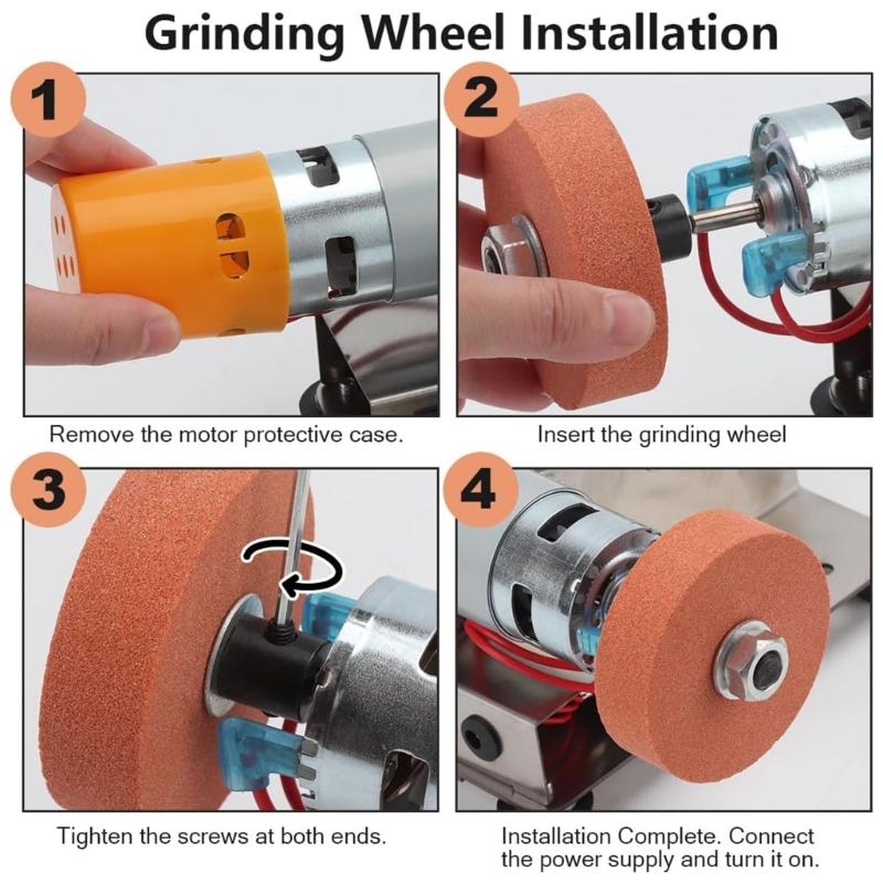 Belt Sander Electric Sander Benches Grinder Sanding Polishing Grinding Machine Adjustable Cutter Sharpener Woodworking