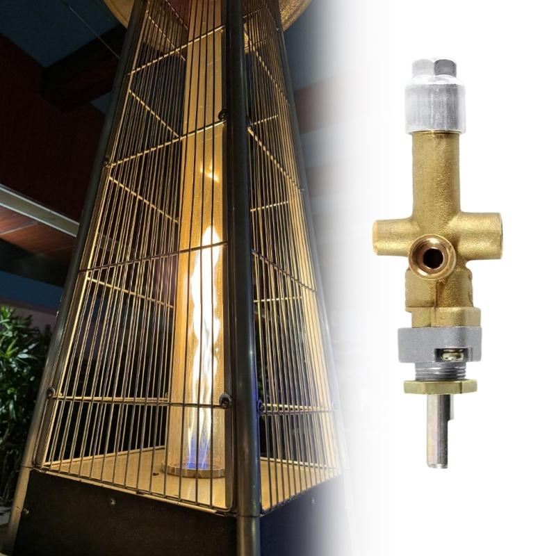 Alloys Construction 3 Hole Outdoor Heater Weather Resistant Base Multiple Safety Protecting For Terraces Backyard