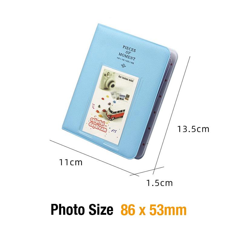 [Film Lab] Photo Album with 64 Pockets for Instax Mini Photo CAC12