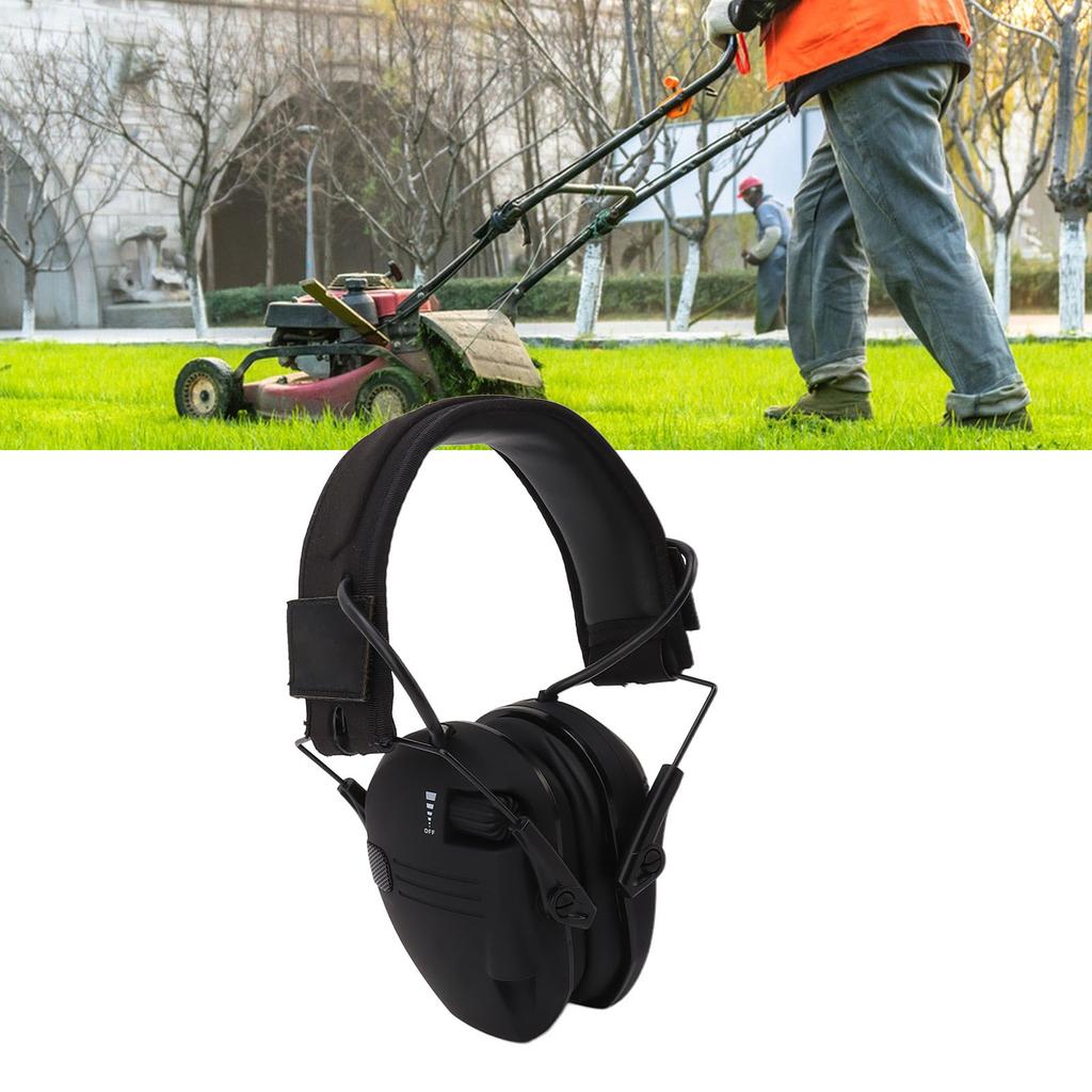 Noise Reduction Electronic rphones Noise Reduction Foldable ABS   Hdband   r Muffs for Mowing Work