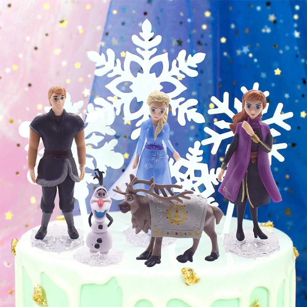 5Pcs Mini Figures Set DIY Birthday Cake Topper Decoration Living Office Ornament