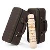PU Leather Wristwatch Holder Compact Bracelet Carrying Case  Antique Collection