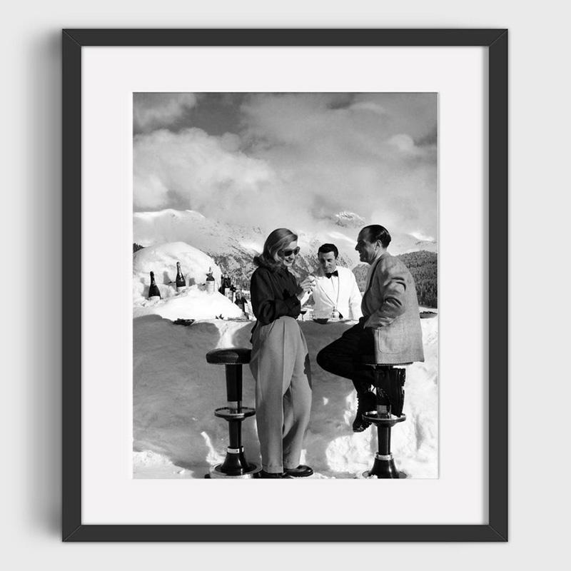 Vintage Ski Photo Print Road Gap Skier Jumps Girls Car Canvas Painting Winter Sports Skiing Art Poster Ski Home Lodge Wall Decor