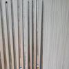 1 Black Rubber Billiard Cue Shaft Polisher - Dual-Sided Pool Stick Maintenance Tool with White Grinding Dirt for Smooth Cue Performance, Cue Tip Care