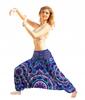 Szarawary Yoga Fittnes Duża Mandala Fiolet Polska