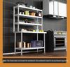 Stainless Steel Multi-Layer Kitchen Shelf & Countertop Storage Rack
