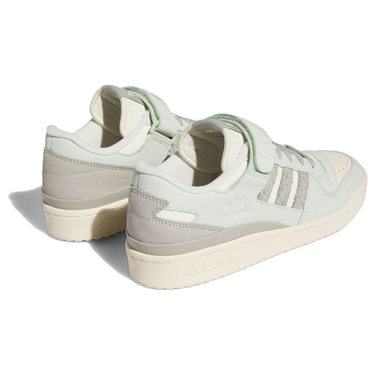 adidas Forum 84 Low Linen Green Men Sneakers Metal-Grey Cream-White FZ6298