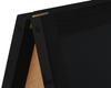 Classic L wooden sign (61x118 cm) - black
