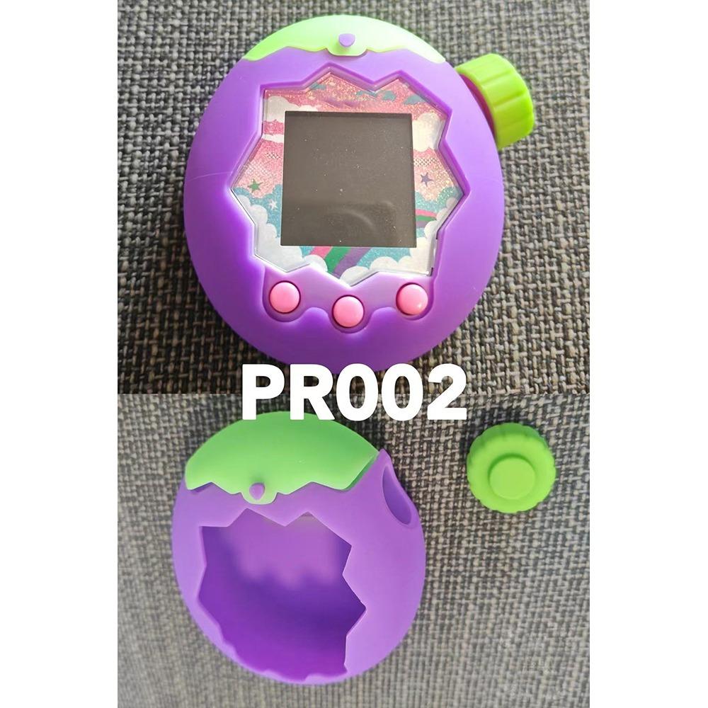

Silicone Protective Cover Durable Soft Decorative Cover Knob Cover Protective Shell for Tamagotchi Paradise фіолетовий